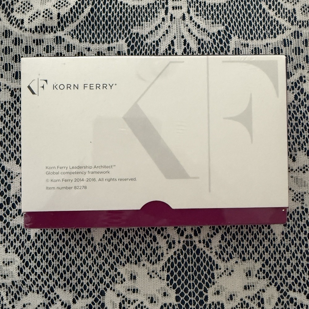 Korn Ferry LEADERSHIP ARCHITECT Sort Card Deck SEALED